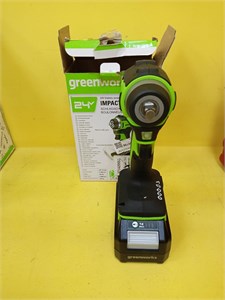 Гайковерт ударный GREENWORKS G24IW200 890000659376