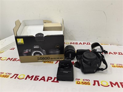 Зеркальный фотоаппарат Nikon D5600 Kit 18-55 890000660787