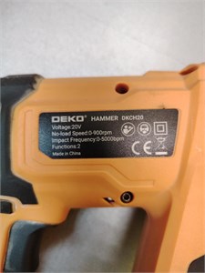 Перфоратор Deko DKSH20 890000661869