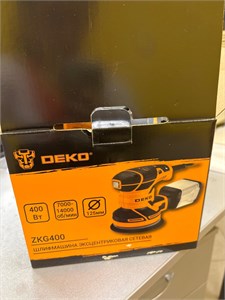 Эксцентриковая шлифмашина DEKO DKG400 890000664965