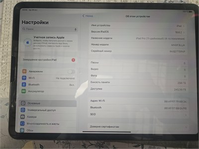 Apple IPAD PRO 11-INCH(4TH GEN) WIFI 256GB 890000663648