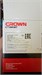 Пневматический краскораспылитель Crown CT38087 890000769697